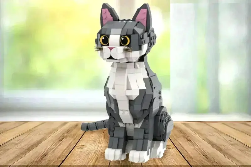 LEGO Ideas Cat Collection Display Set
