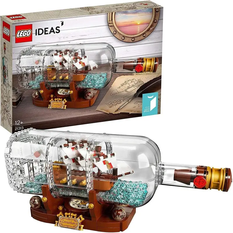 LEGO Ideas Ship in a Bottle Display Model (21313)