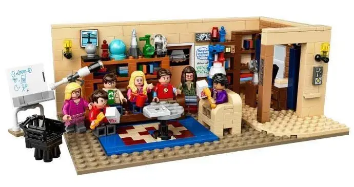 LEGO Ideas The Big Bang Theory Room Recreation (21302)