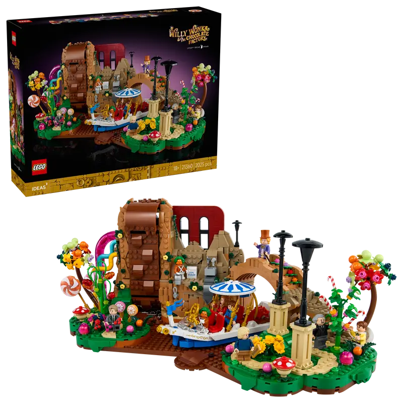LEGO Ideas Willy Wonka Chocolate Factory Set 21360