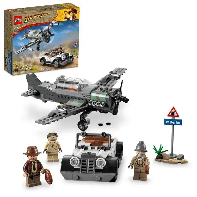 LEGO Indiana Jones Fighter Plane Chase Adventure 77012
