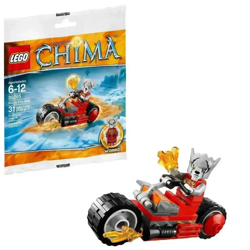 LEGO Legends of Chima Worriz Fire Bike (30265)