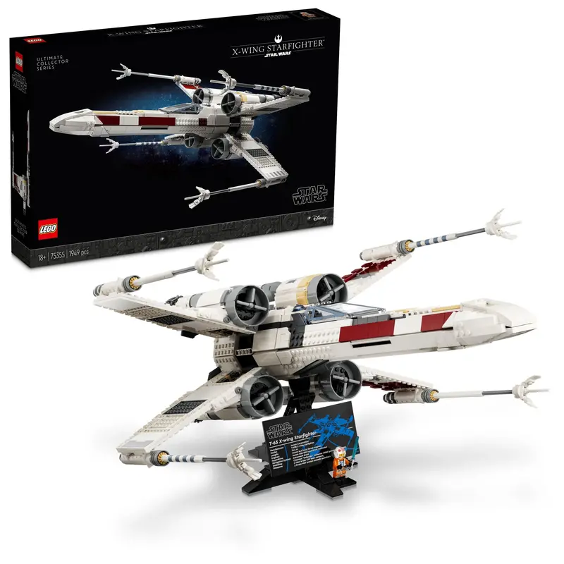 LEGO Luke Skywalker’s X-Wing Fighter – Star Wars Build 75355