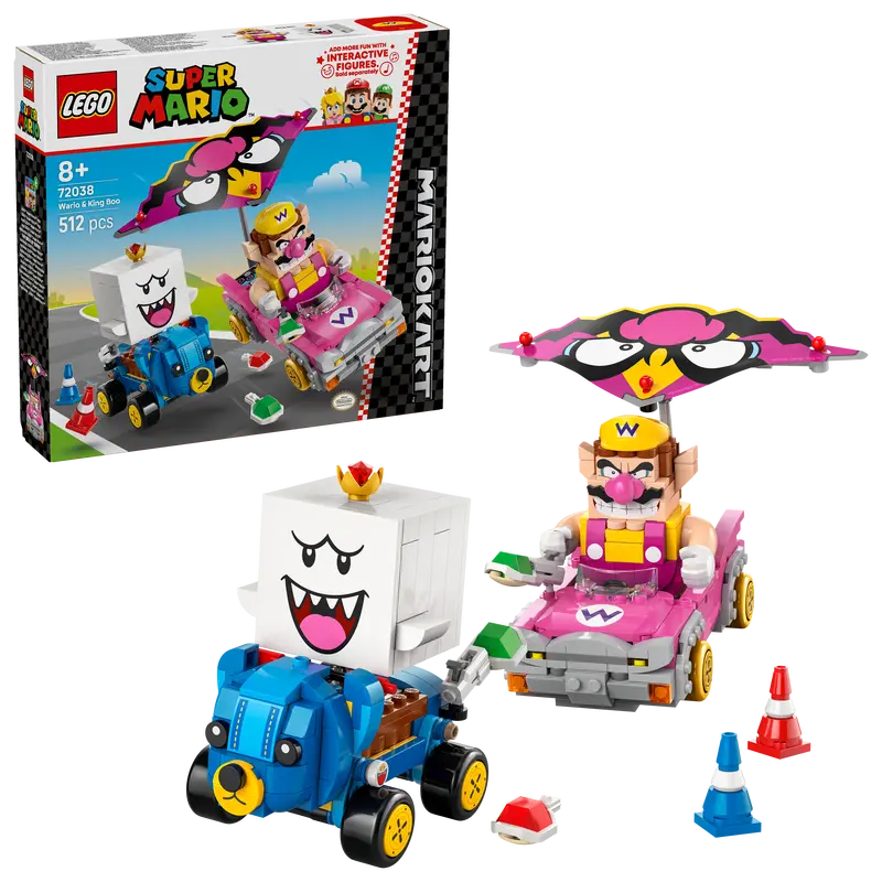 LEGO Mario Kart – Wario & King Boo Expansion Set 72038