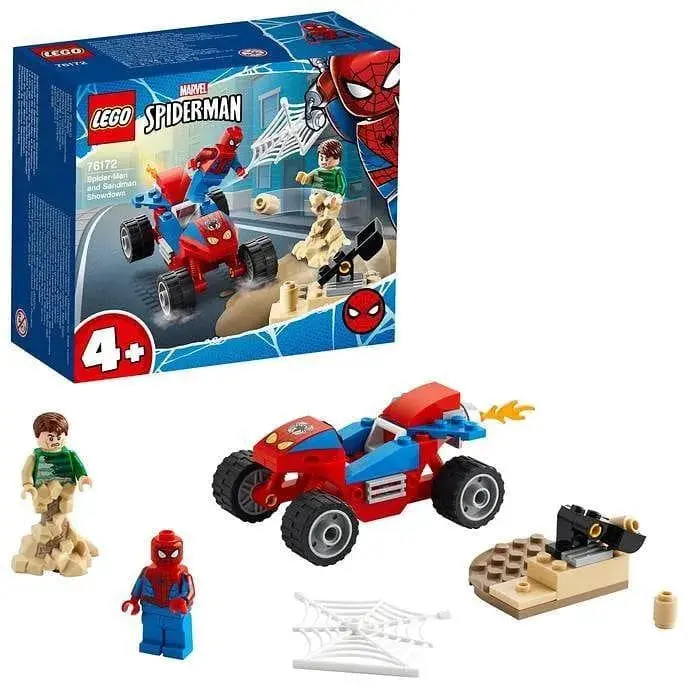 LEGO Marvel Spider-Man Sandman Duel Figure Set (76172)