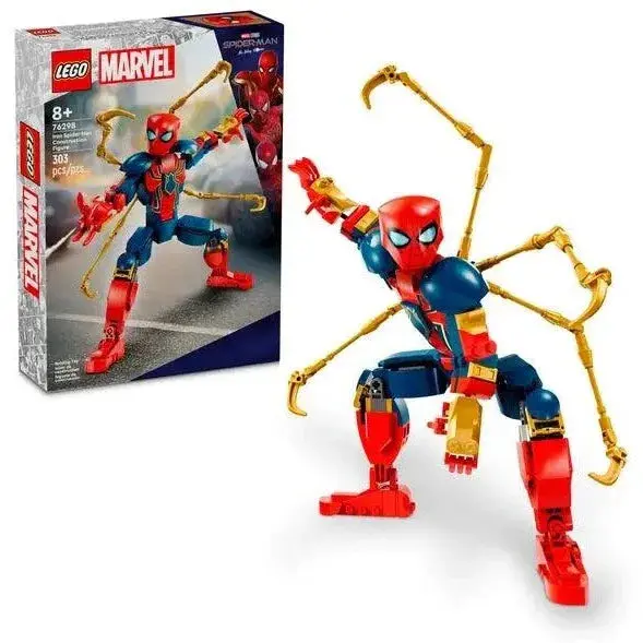 LEGO Marvel Super Heroes Iron Spider-Man Collectible Figure (76298)