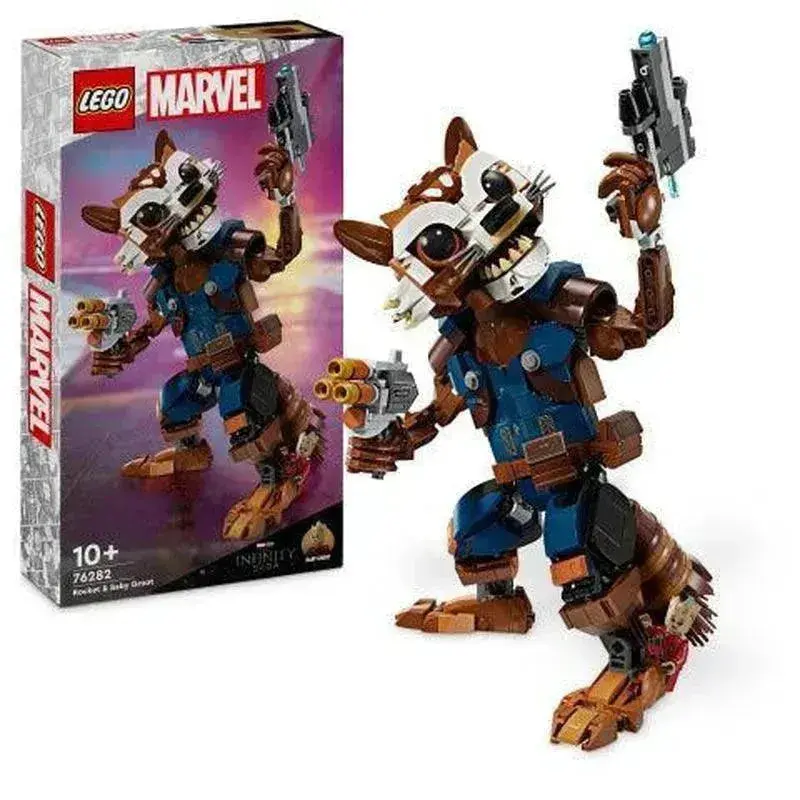 LEGO Marvel Super Heroes Rocket & Baby Groot Action Set (76282)