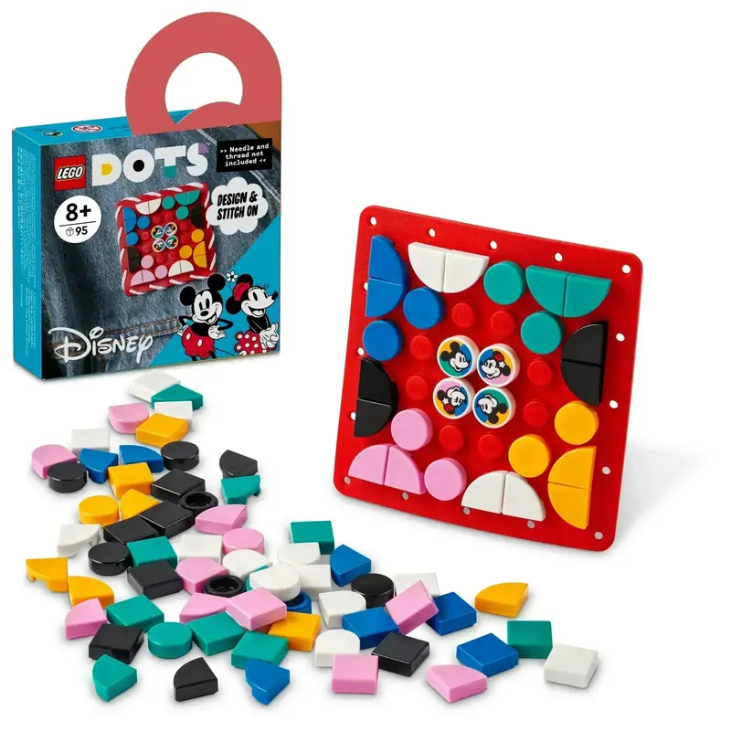 LEGO Mickey Mouse & Minnie Mouse Stitch-On Patch Kit (41963)