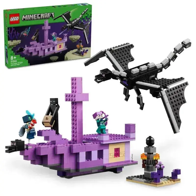 LEGO Minecraft Ender Dragon & End Ship Battle Set 21264