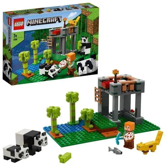 LEGO Minecraft Panda Nursery Biome Playset (Set 21158)