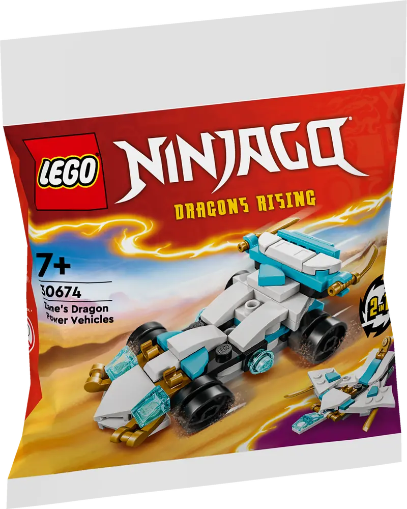 LEGO Ninjago Zane’s Dragon Power Vehicles (30674)