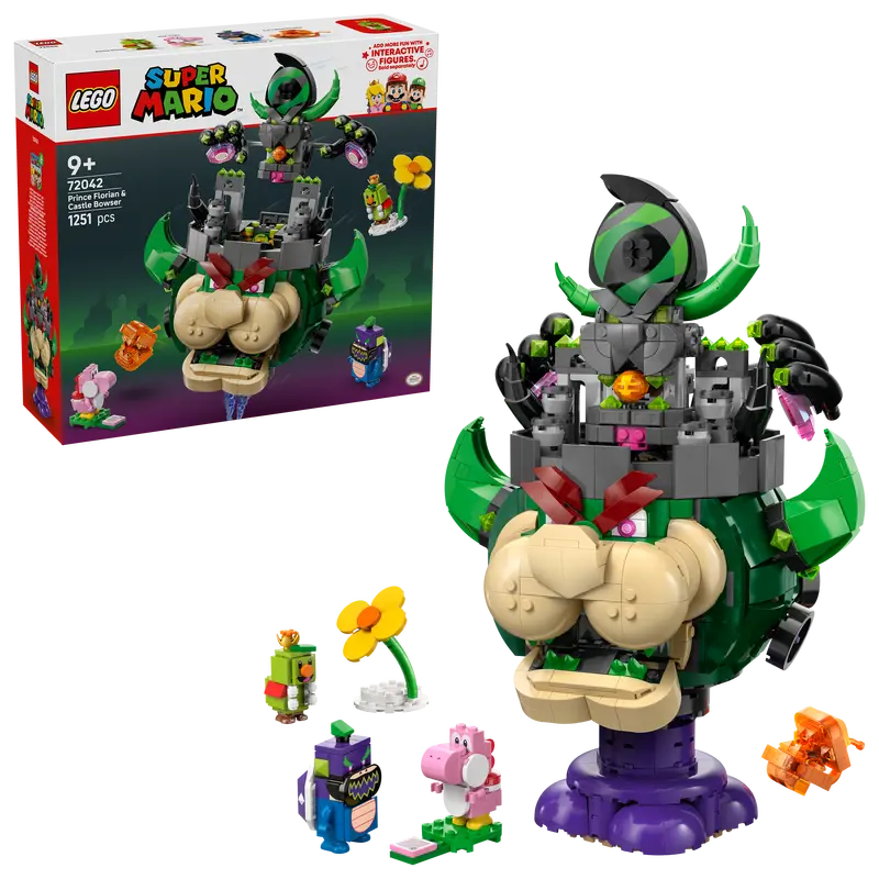 LEGO Prince Florian & Bowser’s Castle – Super Mario Set 72042