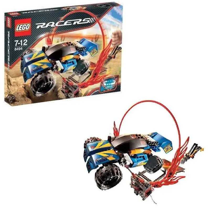 LEGO Speed Champions: Ring of Fire Stunt Track 8494