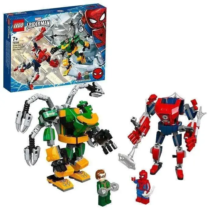 LEGO Spider-Man vs. Doctor Octopus Mech Battle – 76198 Action Playset