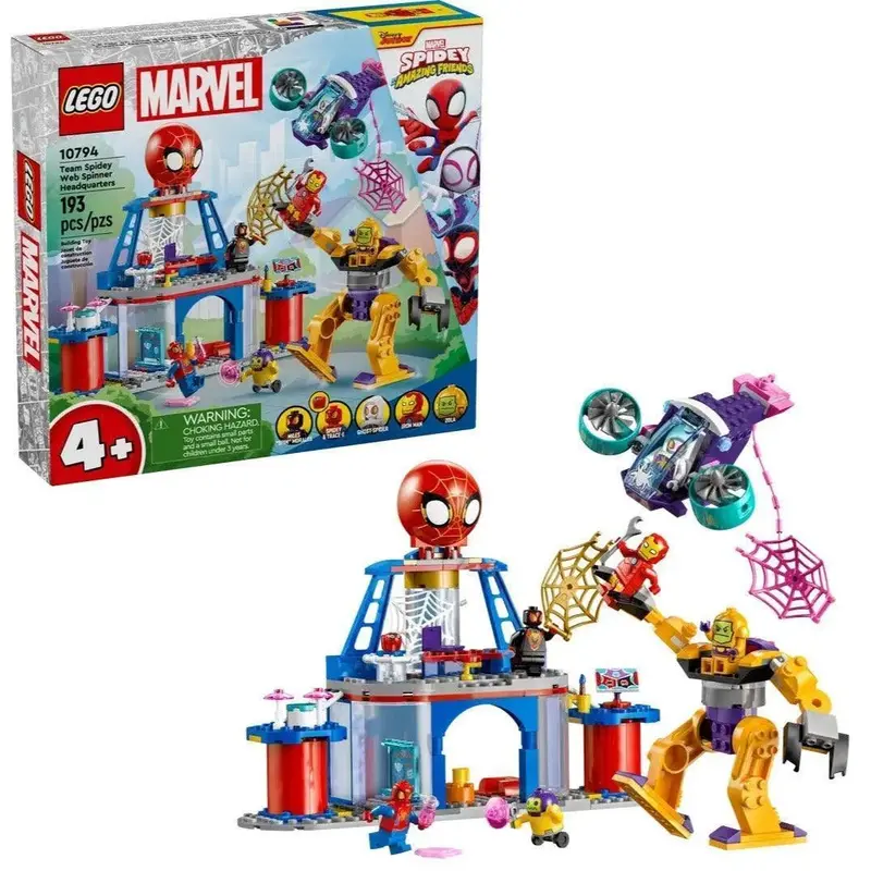 LEGO Spidey Web Spinner HQ Playset 10794