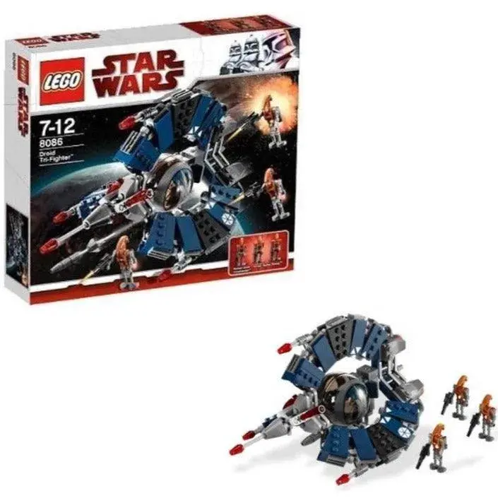 LEGO Star Wars Droid Tri-Fighter Space Combat Set (8086)
