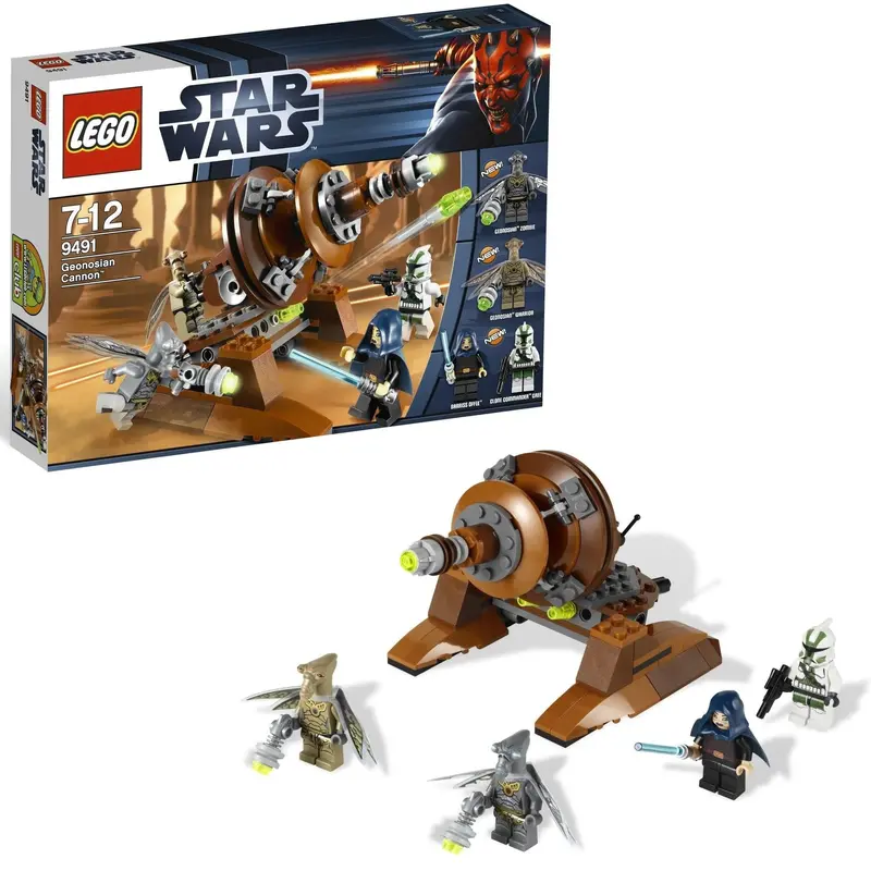 LEGO Star Wars Geonosian Cannon Battle Set (9491)