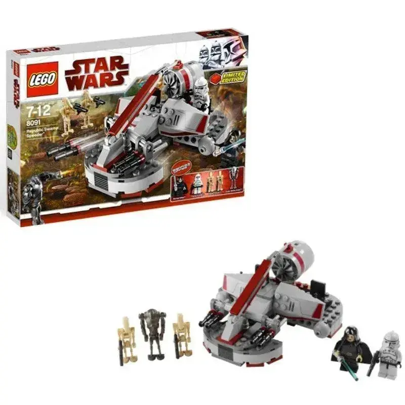 LEGO Star Wars Republic Swamp Speeder Building Kit 8091