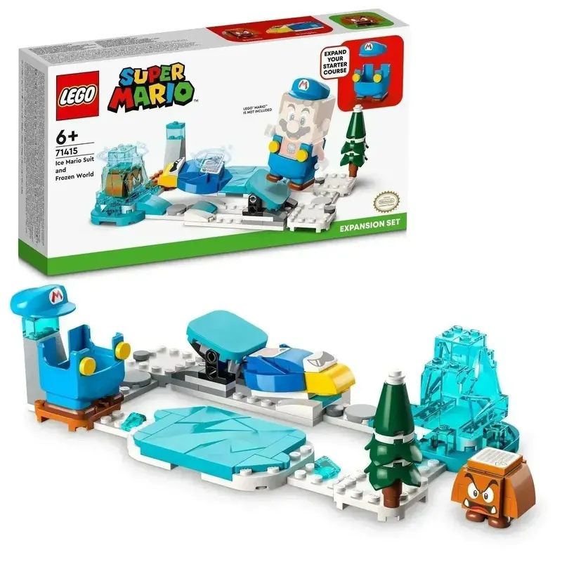 LEGO Super Mario Ice Mario Expansion Set with Frozen World Theme (71415)
