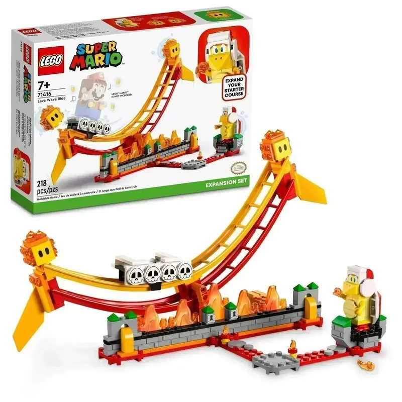 LEGO Super Mario Lava Wave Ride Expansion Pack (71416)