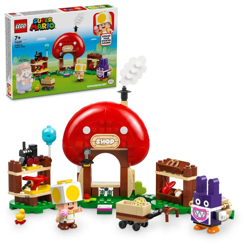 LEGO Super Mario Nabbit at Toad’s Shop Expansion Pack (71429)