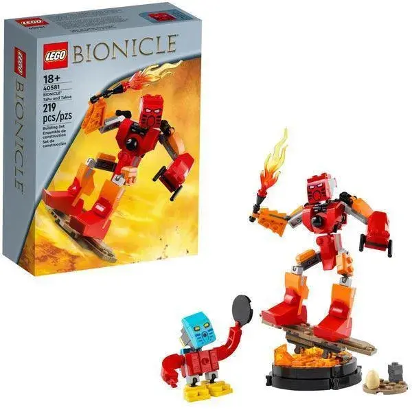 LEGO Tahu & Takua Bionicle 40581 – Classic Hero Duo Build