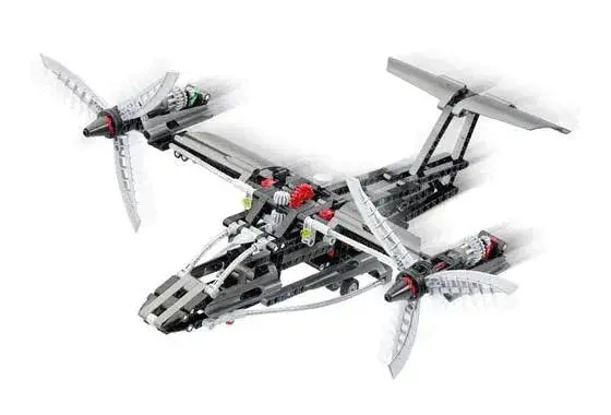 LEGO Technic Airplane 8434 – Motorized Flying Machine Building Set