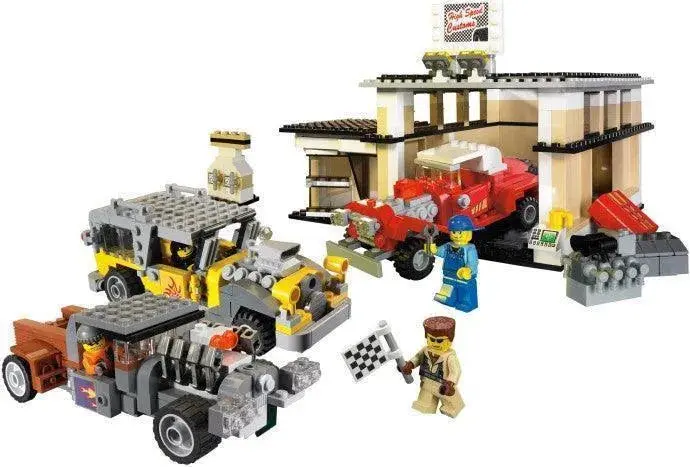 LEGO Technic Custom Car Garage Display Model – 10200