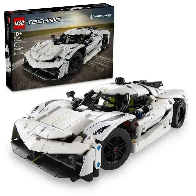 LEGO Technic Koenigsegg Jesko Absolut Hypercar Model (White) 42184