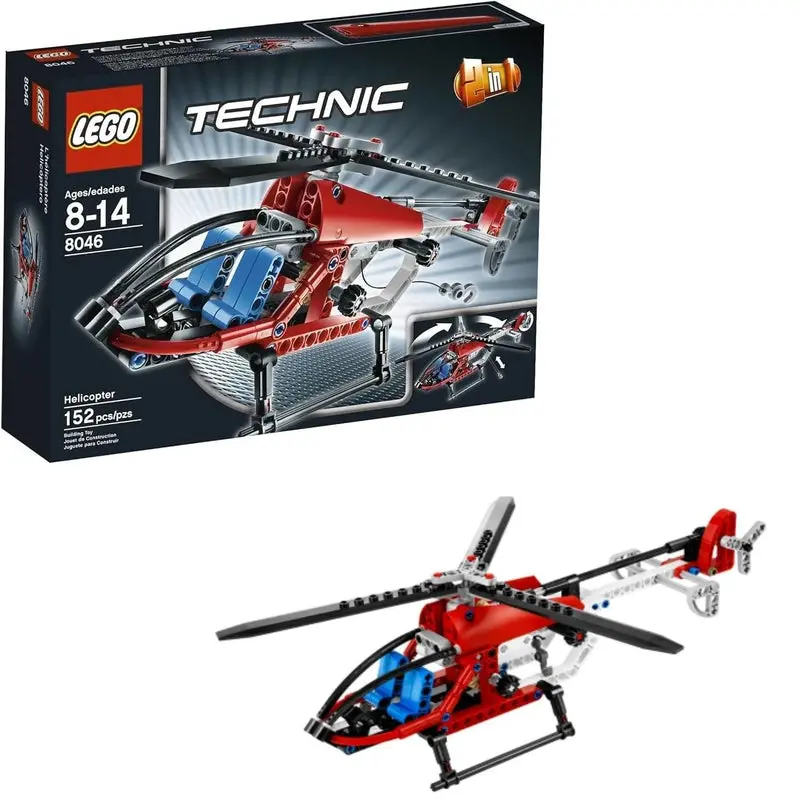 LEGO Technic Motorized Helicopter (Set 8046)