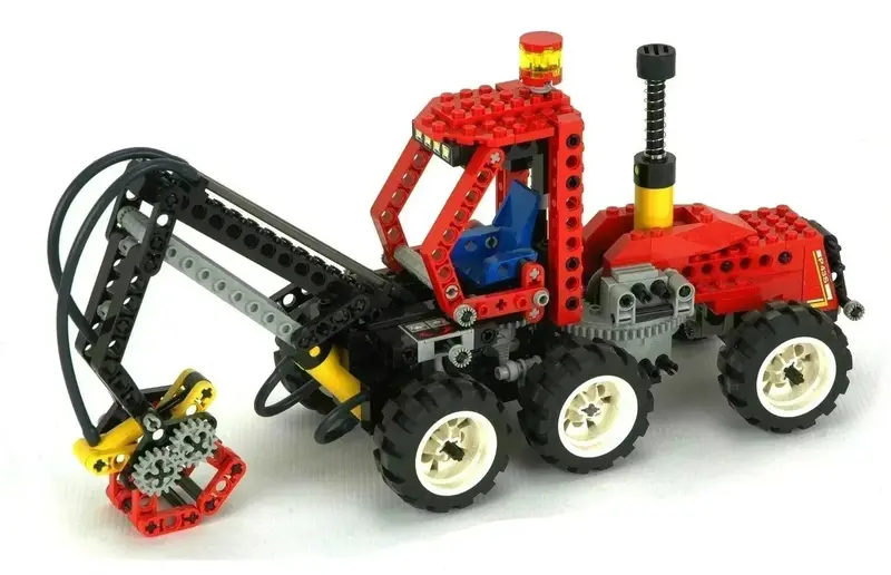 LEGO Technic Pneumatic Log Loader Machine (8443)