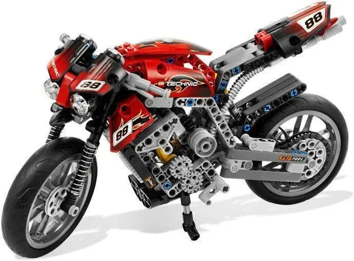 LEGO Technic Racing Motorcycle (Set 8051)