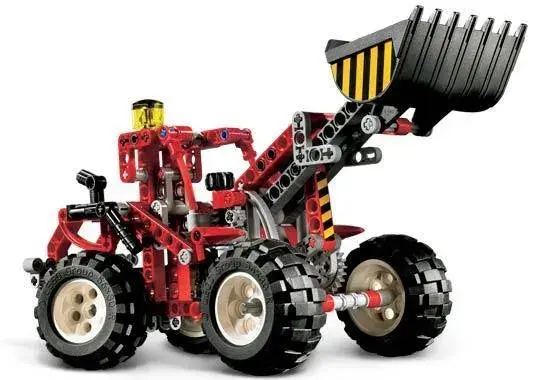 LEGO Technic Telehandler 8283 – Versatile Forklift-Style Construction Machine