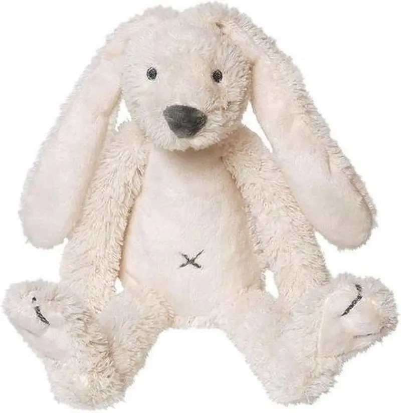 Tiny Ivory Rabbit Richie: Miniature Animal Sculpture